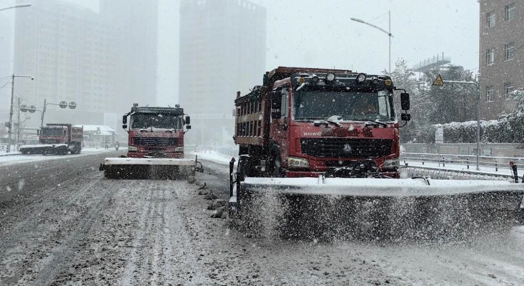 迎战暴雪！fh体育平台（中国）集团助力东北除雪首战告捷！